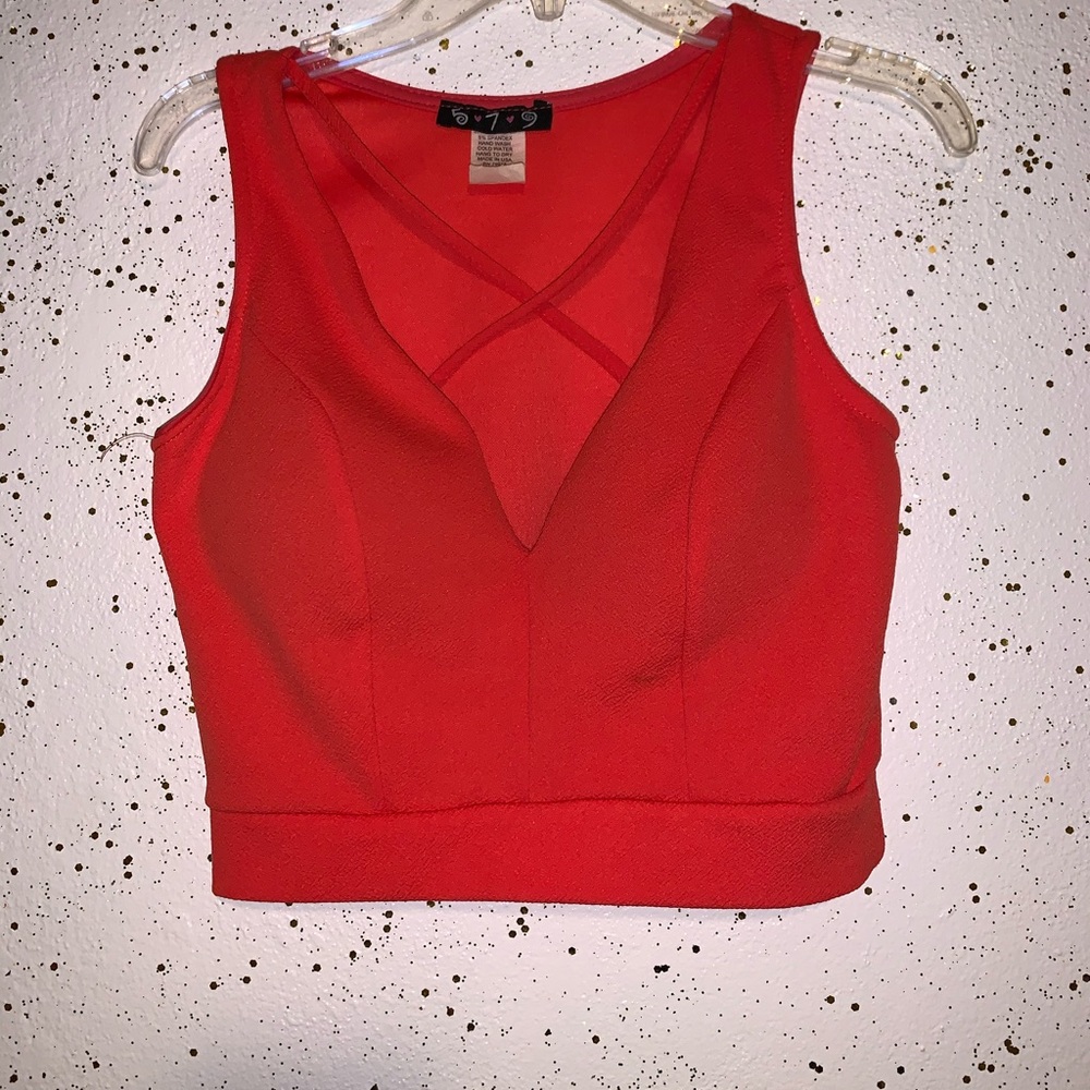 Front X crossed top